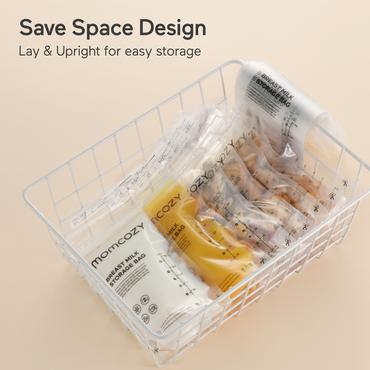 Momcozy MS005-NA00NB tilbehør til amning 120 stk Opbevaringspose til modermælk