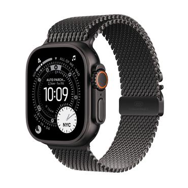 Apple Watch Ultra 3 OLED 49 mm Digital 422 x 514 pixel Berøringsskærm 5G Sort Wi-Fi GPS (satellit)