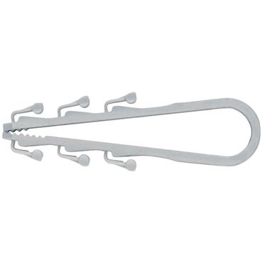 Fischer 58155 kabelholder Hvid 100 stk