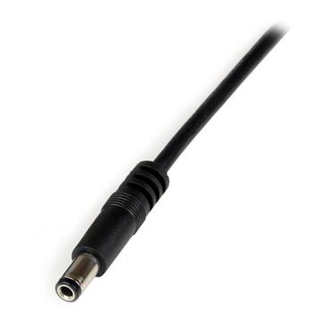 StarTech.com 1m USB to Type N Barrel 5V DC Power Cable - USB A to 5.5mm DC - 1 Meter USB to 5.5mm DC Plug (USB2TYPEN1M) - strømkabel - USB (kun strøm) til DC jackstik 5,5 x 2,5 mm - 1 m