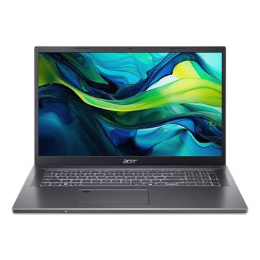 Acer Aspire 17 A17-51M-71CB Intel® Core™ i7 i7-13620H Laptop 43,9 cm (17.3") Fuld HD 16 GB DDR4-SDRAM 512 GB SSD Wi-Fi 6E (802.11ax) Windows 11 Home Tysk Grå