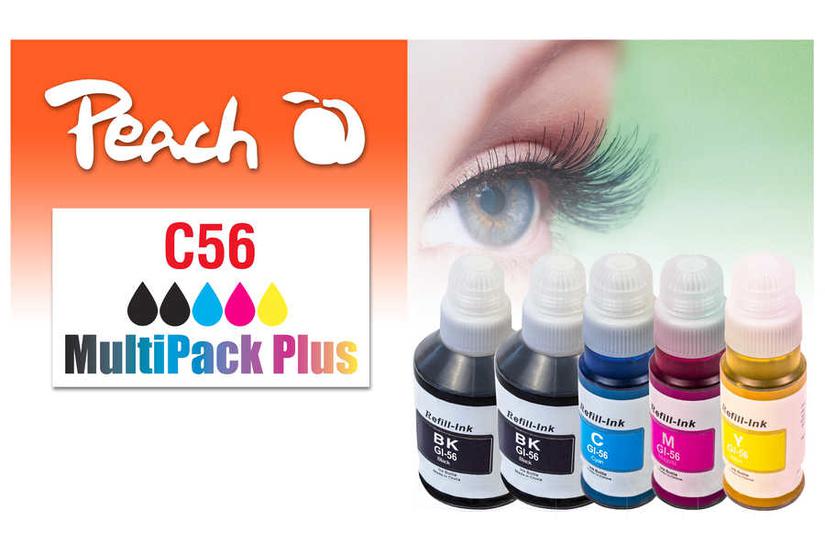 Peach Patrone Canon GI-56 MultiPack Plus remanufactured