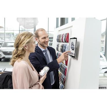 Durable 893323 holder Passiv holder Tablet/UMPC Sølv