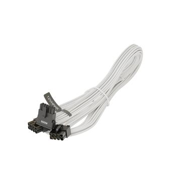 Seasonic RTL 12VHPWR GPU cable with the 90Â° connector White