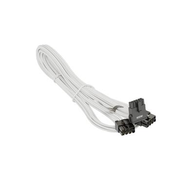 Seasonic RTL 12VHPWR GPU cable with the 90Â° connector White