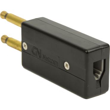 Jabra dubbel kontaktstiftsadapter
