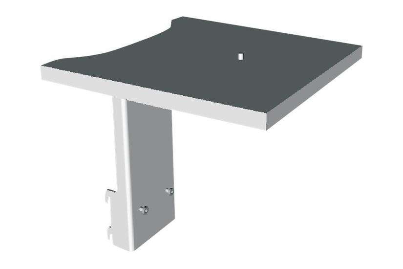 SMS X Conference Camera Shelf - hylde - for video konference kamera - hvid