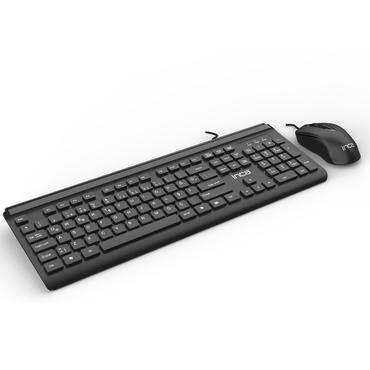 Inca IMK-377 Tastatur Maus enthalten USB T&uuml;rkisch Schwarz (IMK-377)
