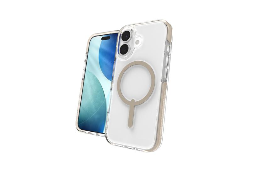 ZAGG Santa Cruz Snap mobiltelefon etui 16 cm (6.3") Cover Titanium, Transparent