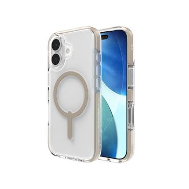 ZAGG Santa Cruz Snap mobiltelefon etui 16 cm (6.3") Cover Titanium, Transparent