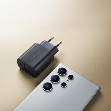 Intenso 7803010 strømadapter og vekselret Indendørs 30 W Sort