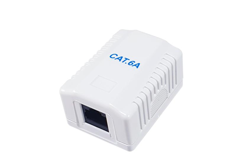 Equip Aufputzdose Cat6A 1-Port RJ45 UTP