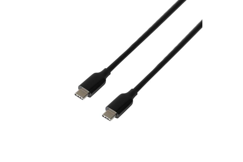 DELTACO - USB typ C-kabel - 24 pin USB-C till 24 pin USB-C - 3 m