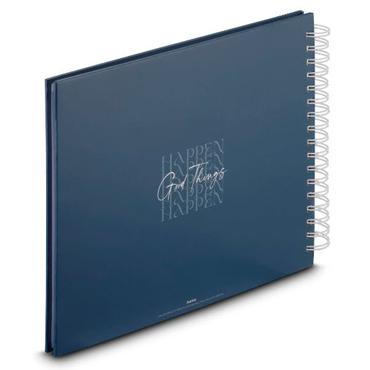 Hama Good Things Spiral    28x24 50 wei&szlig;e Seiten Happen      7718