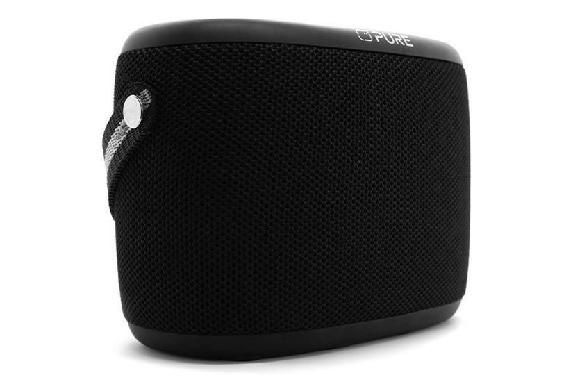 Pure Woodland wasserdichter Outdoor-Lautsprecher mit FM/DAB+ Radio, schwarz