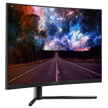 LC Power LC-M27-FHD-240-C sk&auml;rm - LED-bakgrundsbelysning - 27" - VA - 1ms,4ms - Full HD 1920x1080