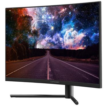 LC Power LC-M27-FHD-240-C sk&auml;rm - LED-bakgrundsbelysning - 27" - VA - 1ms,4ms - Full HD 1920x1080