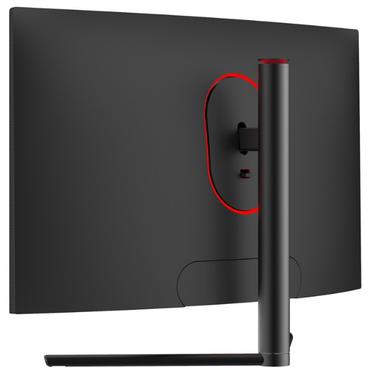 LC Power LC-M27-FHD-240-C sk&auml;rm - LED-bakgrundsbelysning - 27" - VA - 1ms,4ms - Full HD 1920x1080