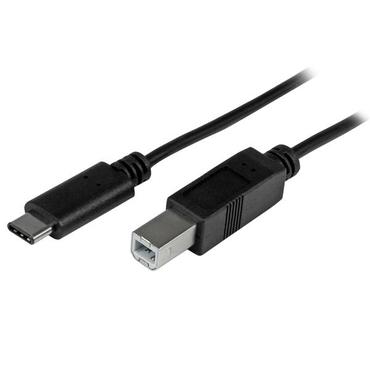 StarTech.com 2m 6ft USB C to USB B Cable - USB 2.0 - USB Type C Printer Cable M/M - USB 2.0 Type-C to Type-B Cable (USB2CB2M) - USB Type-C kabel - 24 pin USB-C til USB Type B - 2 m