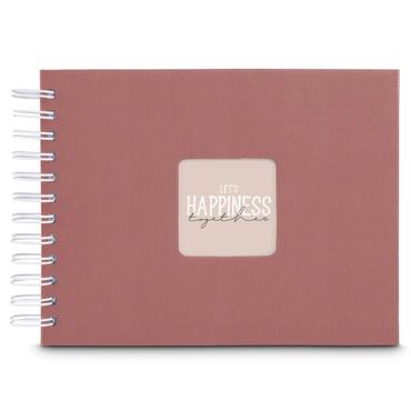 Hama 00009854 fotoalbum og arkbeskyttelse R&oslash;d 50 ark Spiral indbinding