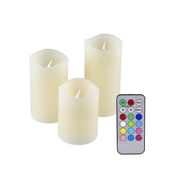 Olympia IOIO LED-Wachskerzen Set LED 48 3er Set