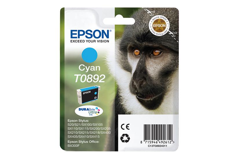 Epson T0892 - cyan - original - bl&auml;ckpatron