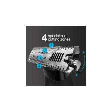 Braun XT5100 sk&aelig;g- og h&aring;rtrimmer Sort, S&oslash;lv