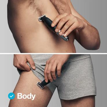 Braun XT5100 sk&aelig;g- og h&aring;rtrimmer Sort, S&oslash;lv