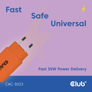 2-Pack USB-C&reg; Charger 30Watt Orange