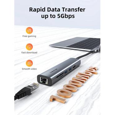 Cabletime USB-C Dock, 7