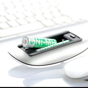 DELTACO batteri - Nordic Swan økomærket - 4 x AA / HR6 - NiMH