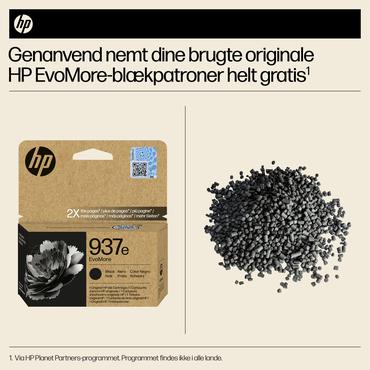 HP 937e EvoMore - svart - original - bl&auml;ckpatron