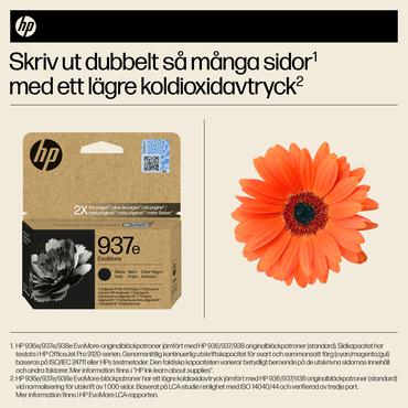 HP 937e EvoMore - svart - original - bl&auml;ckpatron