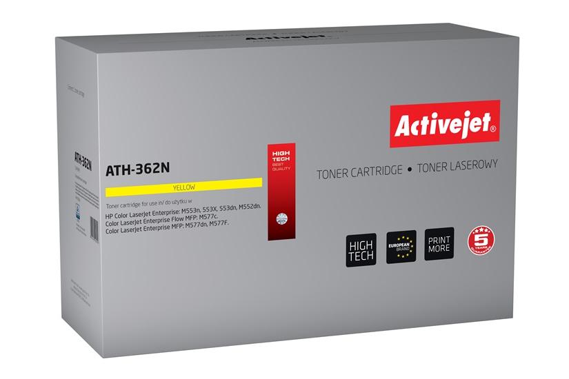Activejet ATH-362N (erstatning HP 508A CF362A; Supreme; 5000 sider; gul)