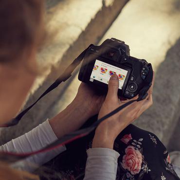 Canon EOS 250D - digitalkamera EF-S 18-55 mm IS STM lins