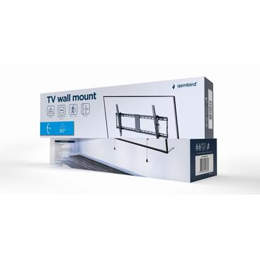 Gembird WM-90T-01 monteringssats - f&ouml;r LCD-display - svart av fin textur