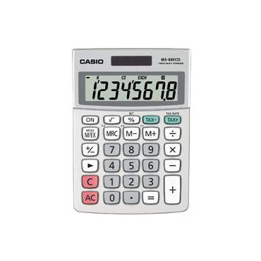 Casio MS-88ECO - skrivbordskalkylator