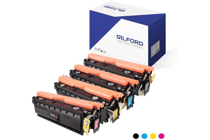 Gilford DT-PH362# tonerpatron 1 stk Kompatibel Sort, Blå, Magenta, Gul