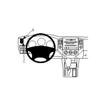 Brodit ProClip Left mount - montering för mobiltelefon