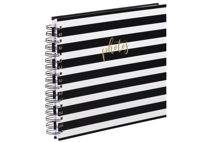 Hama Blocks fotoalbum og arkbeskyttelse Sort, Hvid 100 ark 1