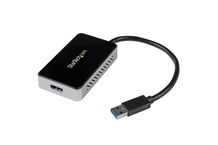 StarTech.com USB 3.0 till HDMI-adapter med 1-port USB Hub - 1920x1200 - dockningsstation - USB 3.0 - HDMI - TAA-kompatibel