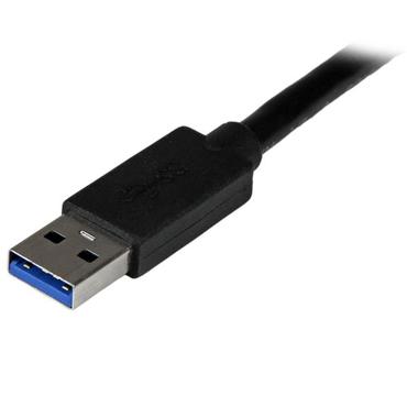 StarTech.com USB 3.0 till HDMI-adapter med 1-port USB Hub - 1920x1200 - dockningsstation - USB 3.0 - HDMI - TAA-kompatibel