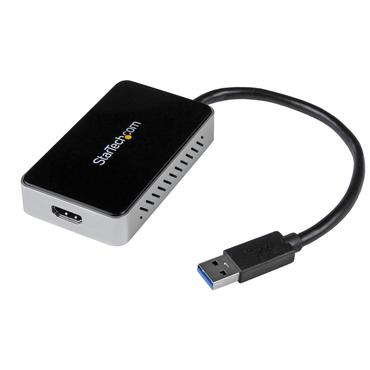 StarTech.com USB 3.0 till HDMI-adapter med 1-port USB Hub - 1920x1200 - dockningsstation - USB 3.0 - HDMI - TAA-kompatibel