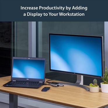 StarTech.com USB 3.0 till HDMI-adapter med 1-port USB Hub