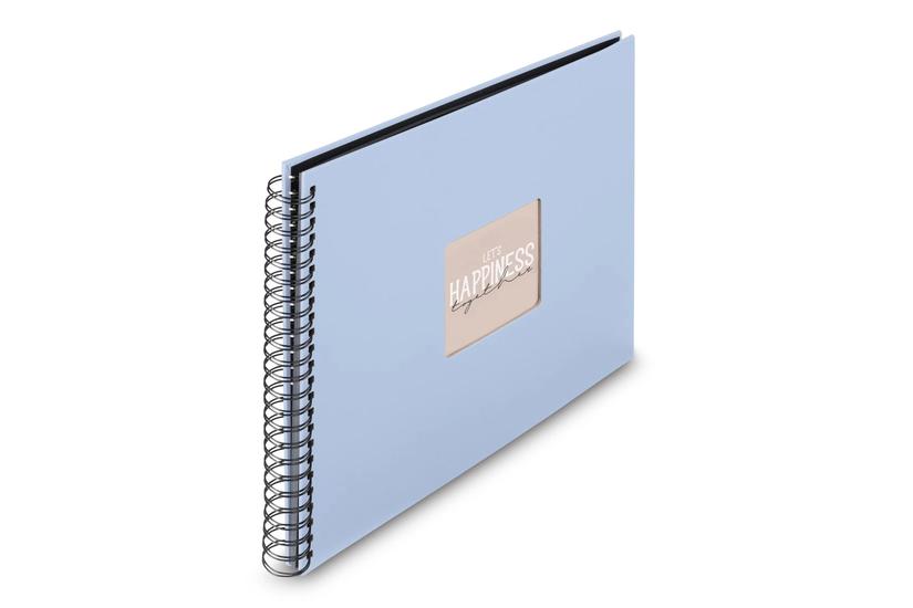 Hama 00009865 fotoalbum og arkbeskyttelse Bl&aring; 300 ark Spiral indbinding