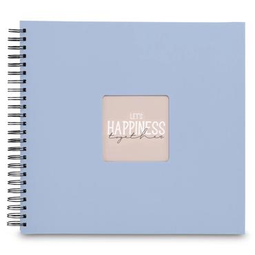 Hama 00009865 fotoalbum og arkbeskyttelse Bl&aring; 300 ark Spiral indbinding