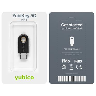 Yubico YubiKey 5C FIPS - USB-C-säkerhetsnyckel