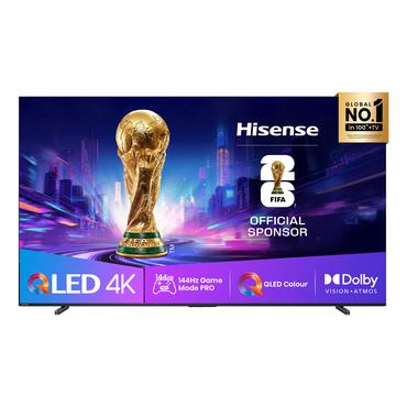 Hisense 100E7Q PRO 254cm 100" 4K QLED Smart TV Fernseher