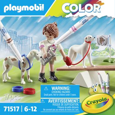 Playmobil Color 71517 Trening z psami