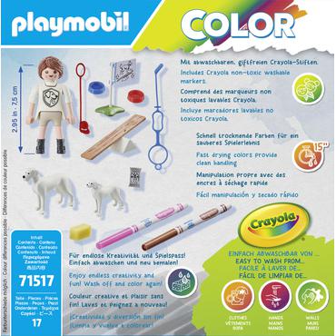 Playmobil Color 71517 Trening z psami
